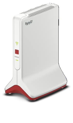 Avm Fritz!Repeater 6000 Edition International, Ripetitore - Wi-Fi 6 Extender Triband Con 2X 2.400 Mbit/S (5 Ghz) & 1.200 Mbit/S (2,4 Ghz), Mesh, Acces