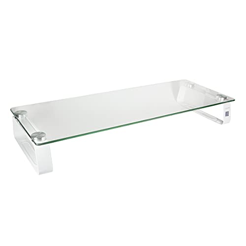 Logilink Soporte De Mesa Cristal Para Pantalla Plana 32 560 X 210 X 80 Mm Max20 Kgã‚ Bp0027Ã‚ Ã‚