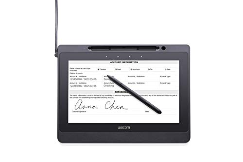 Wacom Signature Set Dtu1031X Display 10.1" 1024X600 Con Penna Per Firma Grafometrica E Software Signpro Pdf