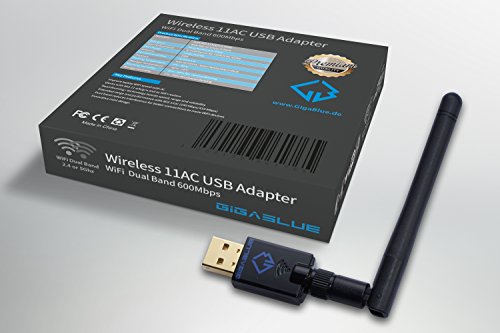 Gigablue, Adattatore Wlan Usb, 600 Mbit
