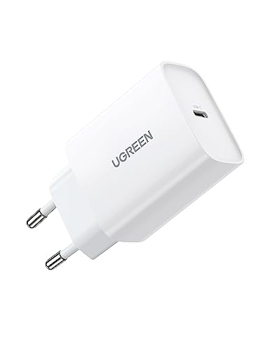 Ugreen Caricatore Usb C 30W Per Google Pixel 7 Pro Pixel 6A, Dji Mini 3 Pro, Caricabatterie Usb C Retrocompatible 25W/20W Per Ipad Pro/Air/Mini 2022,
