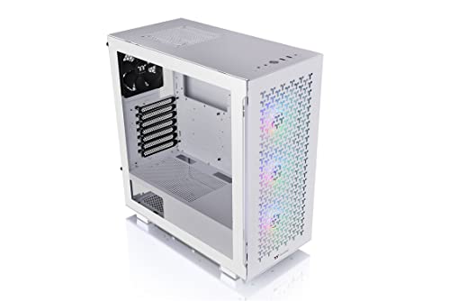 Thermaltake V350 Tg Argb Air Biancaneve | Pc-Chassis | Mid-Tower-Atx-Case | 4 Mm Vetro Temperato | 4 Ventole Incluse | Bianco
