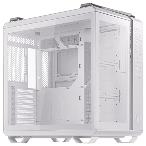Asus Tuf Gaming Gt502 Chassis Per Pc Gaming, Mid Atx, Doppia Camera, Zone Di Raffreddamento Indipendenti, Pannelli Laterali Senza Attrezzi, Usb 3.2 Ge