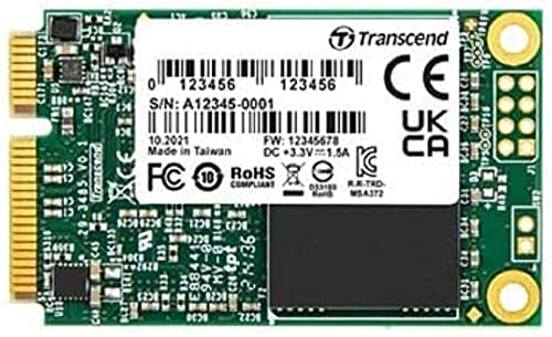 Transcend Msa372M 16 Gb, Ssd Msata Ts16Gmsa372M