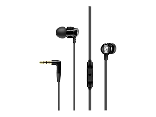 Sennheiser Cx 300S Microcuffia Microfonica Tipo Ear Canal Con Comandi Remoti Universali, Nero