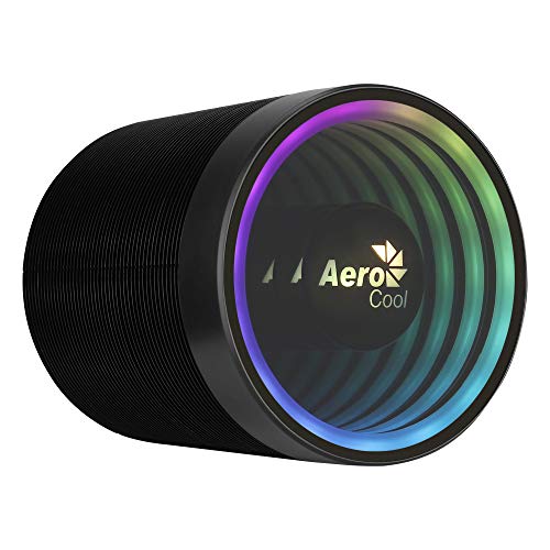 Aerocool Mirage 5 Argb Cpu Cooler, Cpu Fan, Pwm 4-Pin, 100Mm X 145Mm