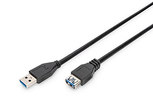 Digitus Usb A/Usb A 3M Cavo Usb Nero