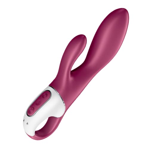 Satisfyer, Rabbit Bluetooth, Heated Affair Connect App, 20,5 Cm, Con App, Con Funzione Riscaldante, 2 Motori, In Silicone