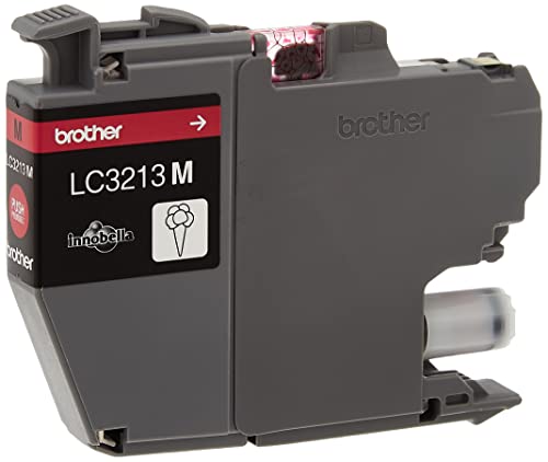Brother Lc-3213M - Cartuccia D'Inchiostro (400 Pagine, Adatta Dcp-J772Dw, Dcp-J774Dw, Mfc-J890Dw, Mfc-J895Dw), Colore Magenta, Piccola