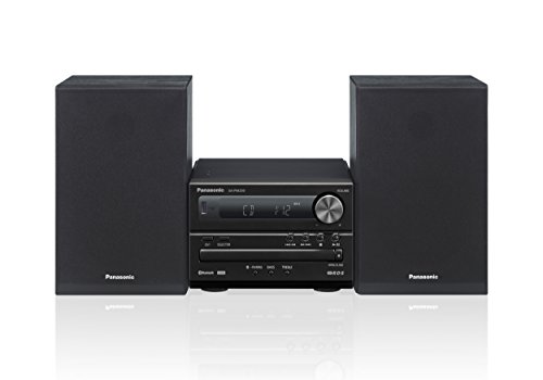 Panasonic Sc Sistema Micro, Cd, Mp3, Radio Rds, Usb, Bluetooth, 20 Watt Rms, Nero