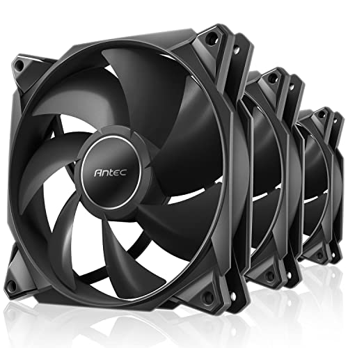 Antec Ventole Per Pc Pwm, Ventola Da 120 Mm, Ventola Per Case Ad Alte Prestazioni, Connettore Pwm A 4 Pin, Ventole Per Computer Con 2000 Giri/Min, Con