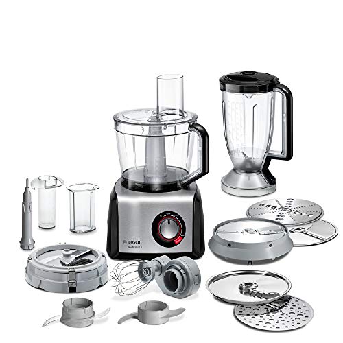 Bosch Mc812M865 Robot De Cocina 3,9 L Negro, Acero Inoxidable