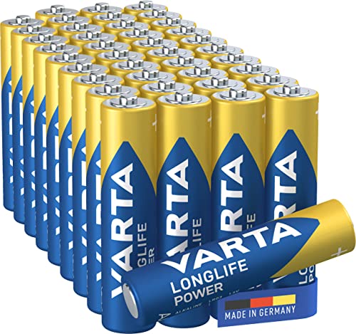 Varta Longlife Power Batterie Aaa Micro Confezione Da 40 Batterie In Confezione