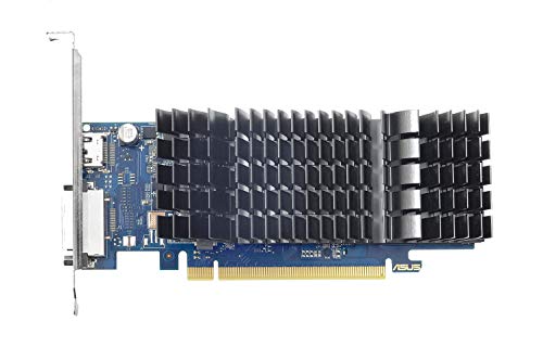 Asus Geforce Gt 1030 2 Gb Gddr5, Scheda Video Gaming E Multimediale Per Htpc Compatti E Build Low Profile Passive, Incluso Bracket Aggiuntivo I/O