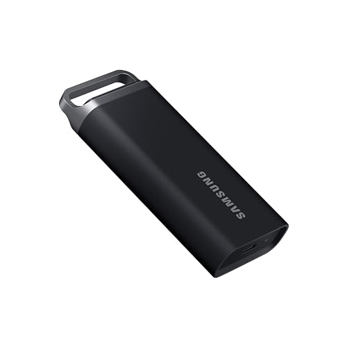 Samsung Memorie T5 Evo Mu-Ph8T0S Ssd Esterno Portatile Da 8Tb, Usb 3.2 Gen 1, 5 Gbps, Nero