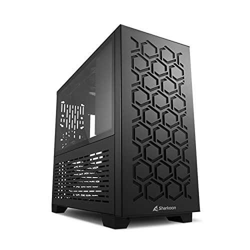 Sharkoon Ms-Y1000 - Case Per Pc Micro-Atx, Colore: Nero