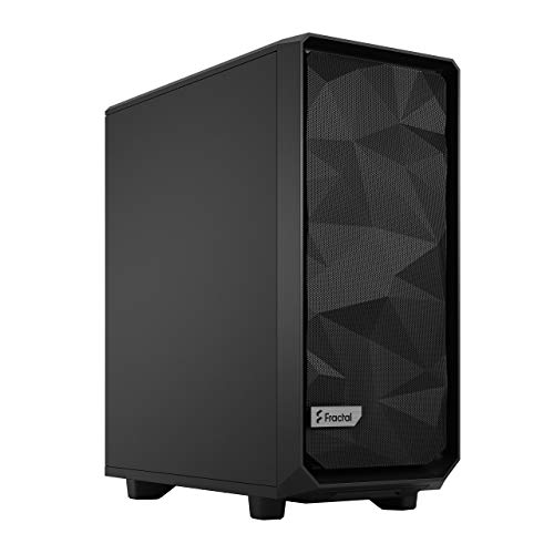 Fractal Meshify 2 Compact Black Solid Non Vetro