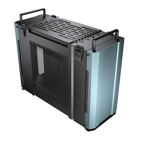 Cougar Dust 2 La Custodia Portatile E Potente Mini-Itx, Nero/Grigio Ferro