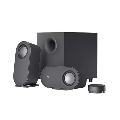 Logitech Z407 Altoparlanti Bluetooth Per Computer Con Subwoofer E Controllo Wireless, Audio Avvolgente, Audio Premium Con Ingressi Multipli, Altoparla