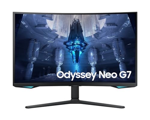 Schermata Pc Da Gioco Curvo - Samsung - Odyssey Neo - G75Nb S32Bg750Np - 32 '' Uhd 4K - Va Dalle - 1 Ms - 165Hz - Hdmi / Dp - Freesync