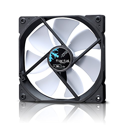 Fractal Design Dynamic Gp-14 Ventilatore Del Computer - Ottimizzato Per Flusso D'Aria Elevato – 140X140X25 Mm – 1000Rpm – Fdb-Cuscinetti - Puntoni Di