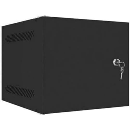 Lanberg 10 Wall-Mounted Rack Cabinet 4U (280X310 Black)