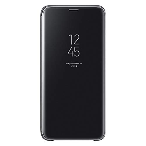 Samsung Galaxy S9 Clear View Standing Cover, Nero
