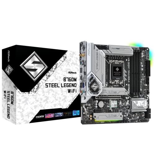 På‚Yta Gå‚Ówna Asrock B760M Steel Legend Wifi