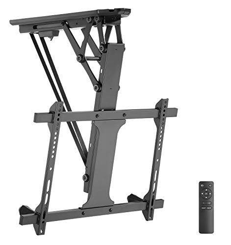Mywall Hl 41Ml Supporto Da Soffitto Per Tv A Soffitto, Regolabile, Girevole, Colore: Nero