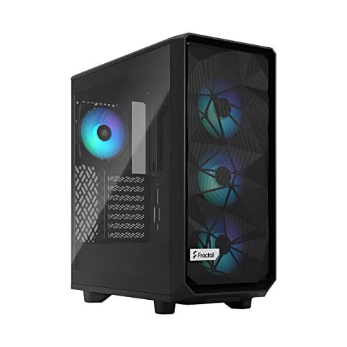 Fractal Design Meshify 2 Compact Lite Rgb Black Tg Light Tint