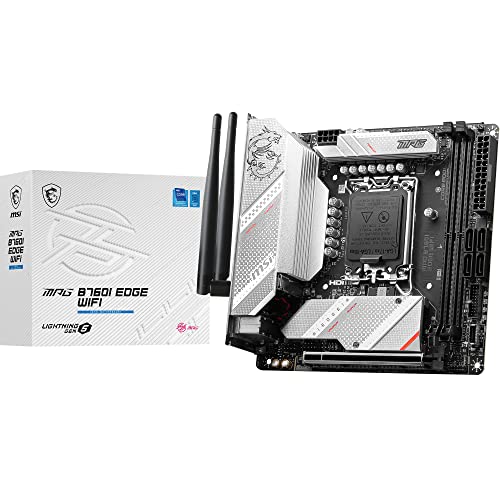 Msi Mpg B760I Edge Wifi Lga1700 Mitx Mb 4Xddr5 4Xsata 2Xm.2