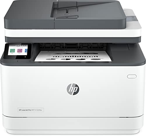 Hp Laserjet Pro Mfp 3102Fdn 3G629F, Stampante Multifunzione A4, Stampa Fronte/Retro Automatico In B/N, 33 Ppm, Usb, Usb Host, Fax, Ethernet, Hp Smart,