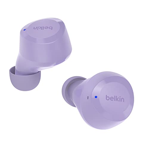 Belkin Soundform Bolt Auricolari True Wireless, Earbud Wireless Con 28 Ore Di Batteria, Modalità Mono, Resistenza A Sudore E’Acqua (Ipx4), Cuffie Blue