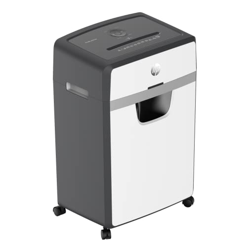 Hp Distruggi Documenti Oneshred 24Cc, Taglio Micro, 30 Litri, Bianco