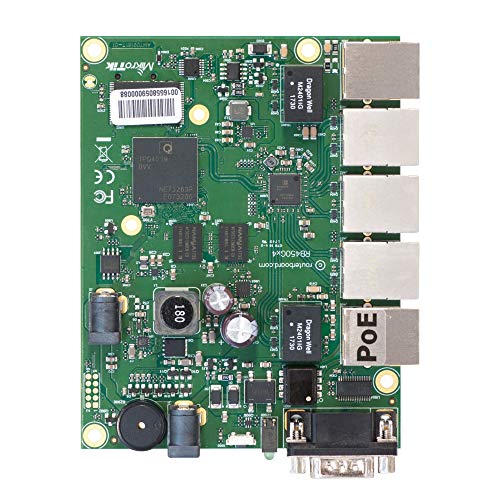Mikrotik Rb450Gx4 Router Cablato Verde