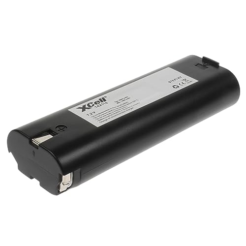 Hückmann Xcell 142118 - Batteria Di Ricambio Per Makita (7000, 7001, 7002, 7033) - 7,2 V, 2000 Mah, 14,4 Wh, Ad Alta Corrente - 142118