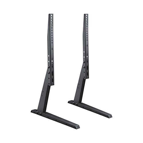 Puremounts Pm-Tvs-02 65" Freestanding Black Flat Panel Desk Mount - Flat Panel Desk Mounts (Freestanding, 35 Kg, 81.3 Cm (32"), 165.1 Cm (65"), 600 X