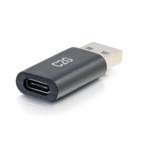 C2G Convertitore Adattatore Usb Da Usb-C Femmina A Usb-A Maschio