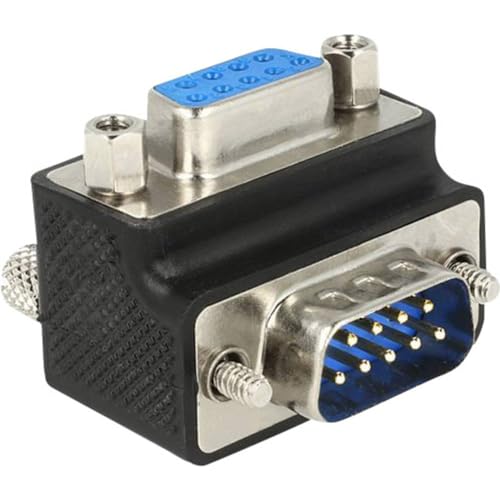Delock 65595 Adaptador D-Sub9 - D-Sub9 M/H 270°