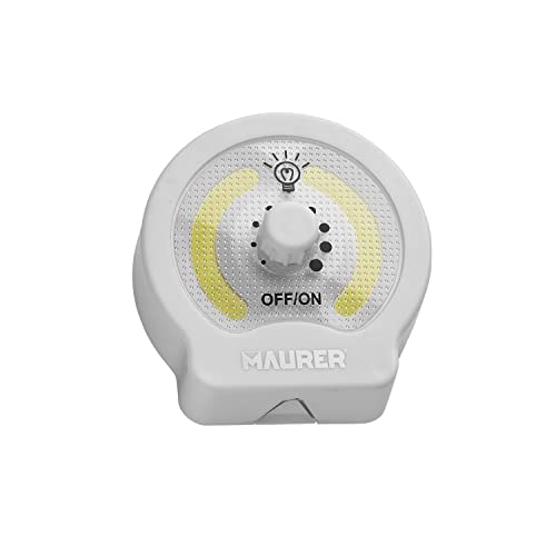 Maurer Linterna Led Regulable Con Iman Y Gancho 220 Lumenes