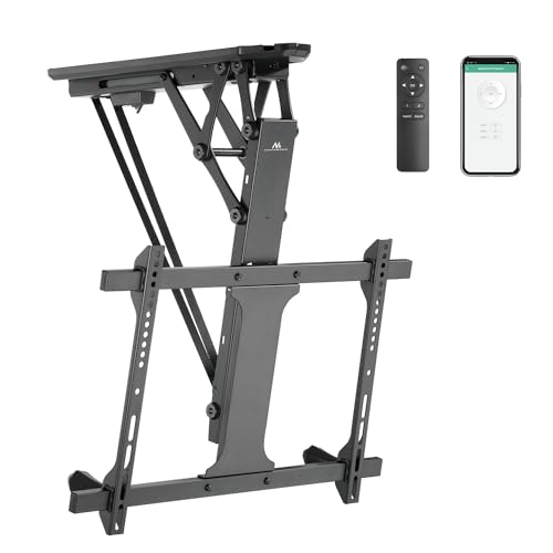 Maclean Mc-880T Supporto Tv Inclinabile Elettrico Con Controllo App 32-70" Per Soffitti Inclinati Incluso Telecomando Fino A 35Kg Max Vesa 600X400