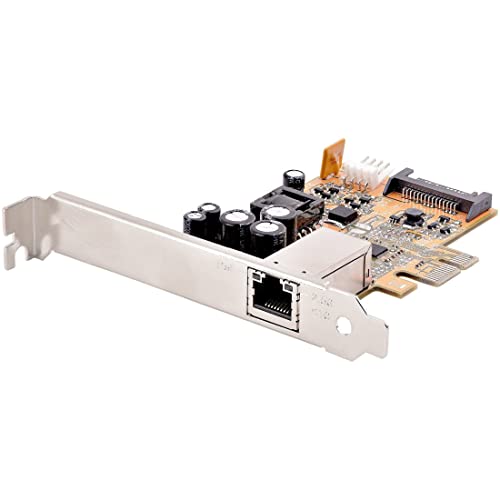Startech.Com Scheda Di Rete Pci Express X1 A 1 Porta, Scheda Ethernet Pcie Con Rj45, Interfaccia Di Rete 2.5 Gb, Adattatore Lan Di Rete/Nic Poe 802.3A