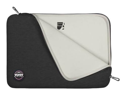 Port Designs Torino Ii - Custodia Per Computer Portatile, 10/12,5", Colore: Nero
