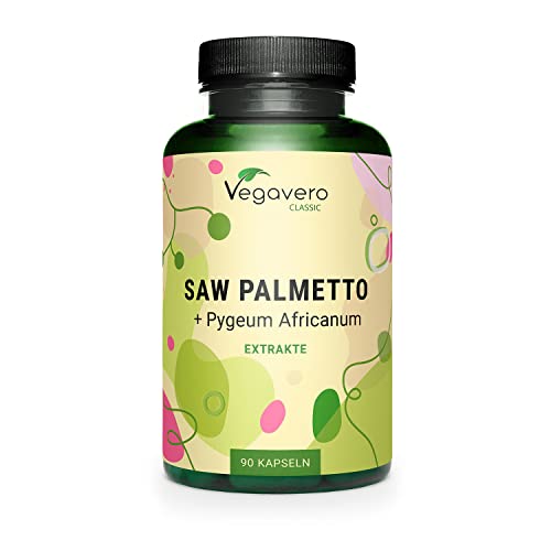 Saw Palmetto 10.000 Mg | Con Pygeum Africanum | Serenoa Repens Ad Alto Dosaggio | Con Acidi Grassi E Steroli | Salute Della Prostata E Capelli | 90 Ca
