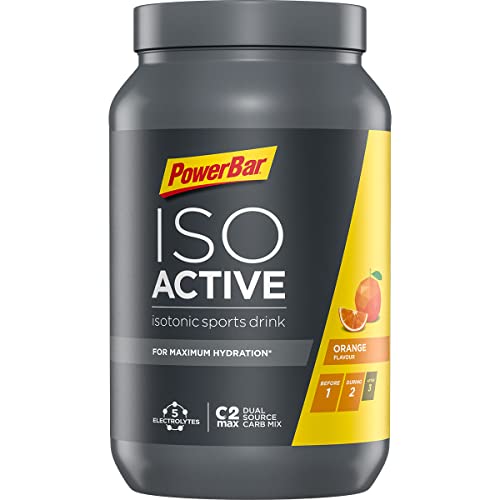 Powerbar Isoactive Orange 1320G - Bevanda Sportiva Isotonica - 5 Elettroliti + C2Max
