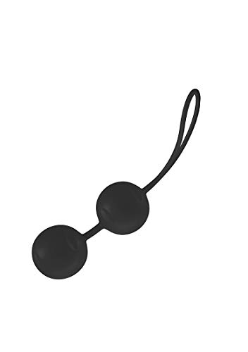 Joydivision Joyballs Trend Duo, Nero, Original Love Balls, Palline Per L'Allenamento Del Pavimento Pelvico Realizzate In Silikomed
