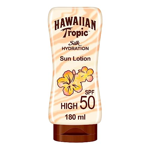 Hawaiian Tropic Silk Hydration Lozione Spf 50, 180Ml