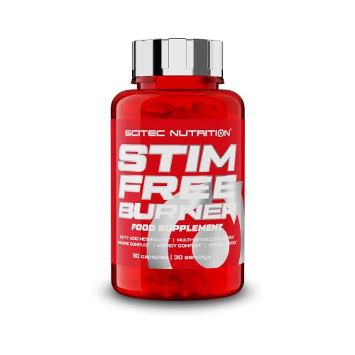 Scitec Nutrition Stim Free Burner - Formula Per Il Controllo Del Peso Senza Caffeina - Metabolismo - Energia - Concentrazione Mentale - Formula A 5 Ma