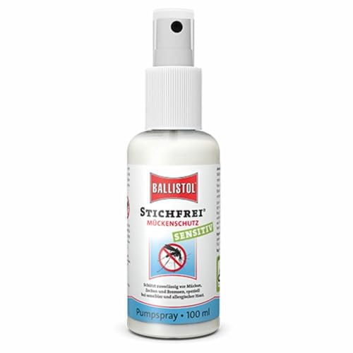Ballistol Stichfrei Sensitiv 29615 Insektenschutz-Spray Transparent 100Ml
