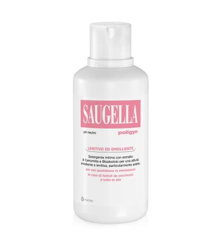 Saugella Poligyn Detergente Intimo Ad Azione Emolliente E Lenitiva Contro Fastidi E Pruriti Intimi 500 Ml
